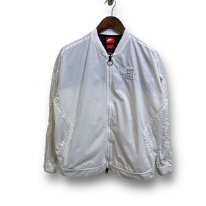 Nike Court Women's Windbreaker Training Performance Zip Up Jacket Size Large